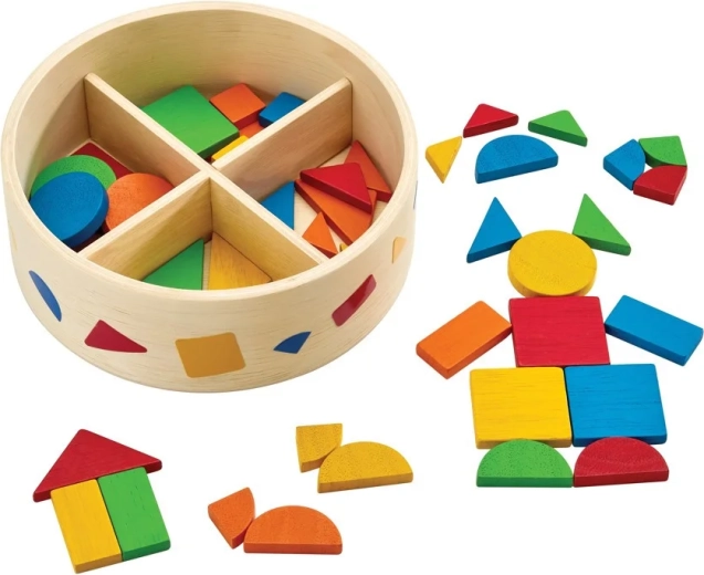 PlanToys Mozaïek in doos