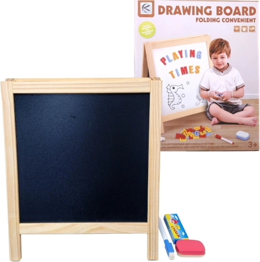 Groot multifunctioneel educatief bord 2-in-1 - 1 stuk