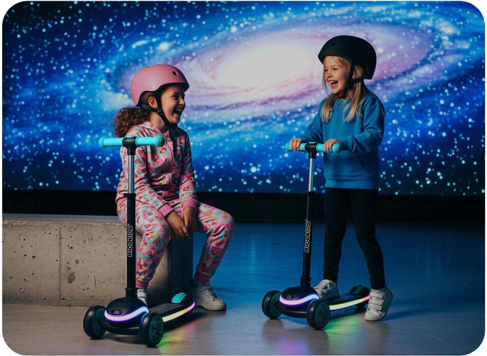 Snel inklappen en verstelbaar stuur