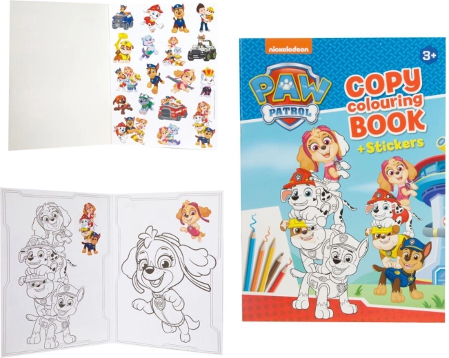 Werkboek met stickers Paw Patrol