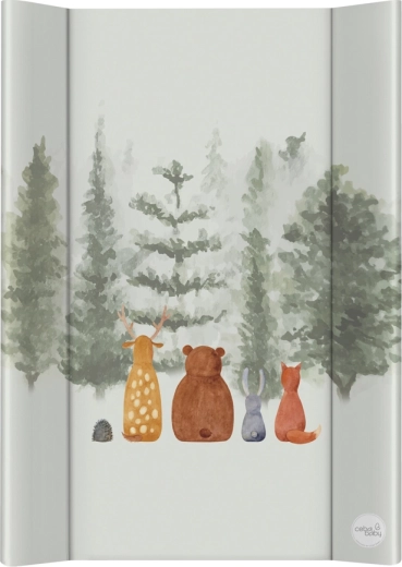 Ceba Baby verschoonmat met harde plaat 50 × 70 cm basic forest companions