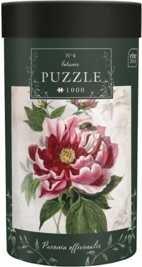 Botanic-puzzel: pioenroos, 1000 stukjes