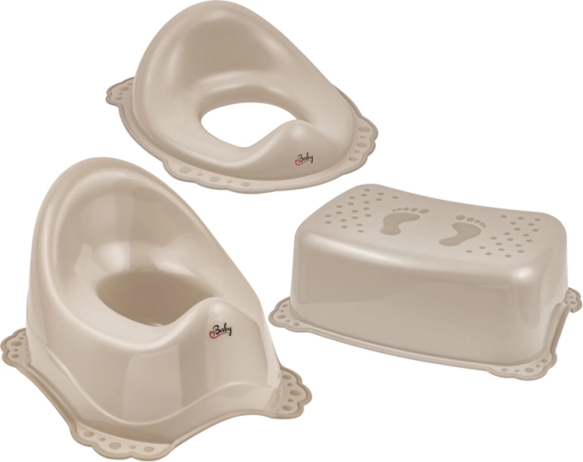 Maltex antislip toiletset Classic beige