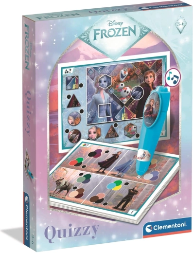 Interactieve quiz Frozen met elektronische pen CLEMENTONI