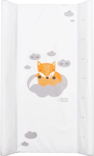 Verschoonmat new baby vos 80 × 50 cm wit