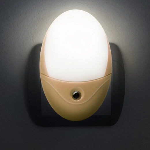Phenom LED-nachtoriëntatielicht met lichtsensor, geel