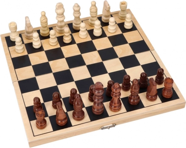 Houten Schaakspel Goki