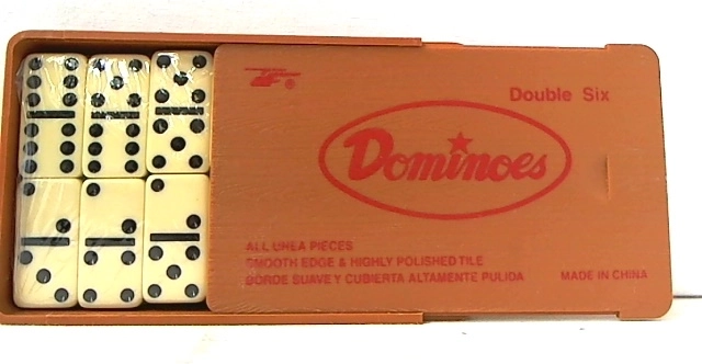 Klassiek domino in beenstijl