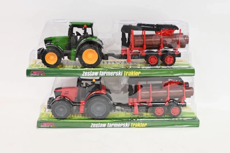 Tractor met landbouwmachine (set)