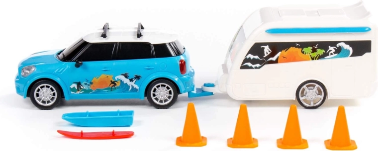 Afneembare caravan voor veelzijdig spel