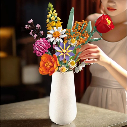 Volledig verstelbare stelen en bloemen