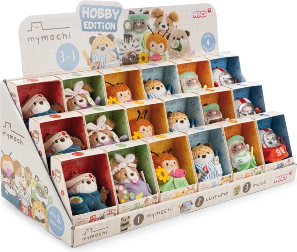 Nici MyMochi toonbankdisplay Hobby Edition 8 cm (18 stuks)