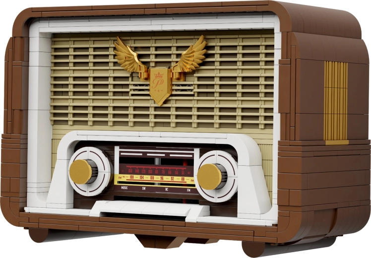 Authentieke bediening en retro design om tentoon te stellen