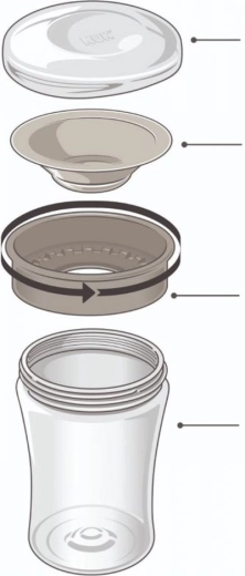 Lekt niet dankzij siliconenschijf