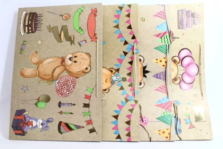 Cadeautas JYWK 1001 XXL horizontaal, design 156 (25 stuks)