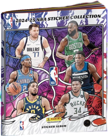 NBA sticker- & kaartcollectie 2024 hybride collectie – album - 1 stuk
