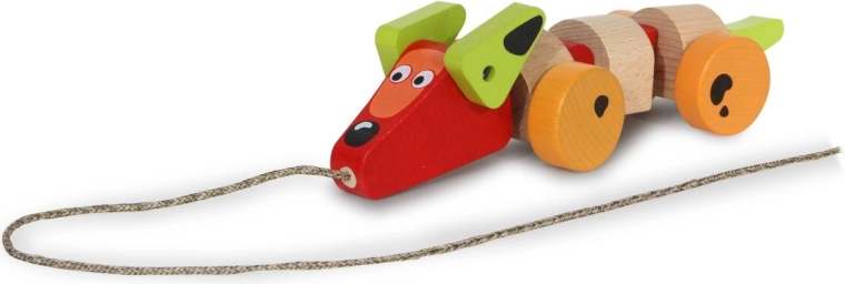 Natuurlijk hout en vrolijke kleuren