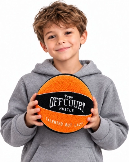 Sportieve uitstraling van een basketbal