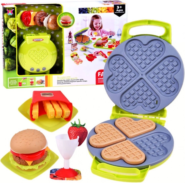 Kinderkeuken set met wafels en accessoires