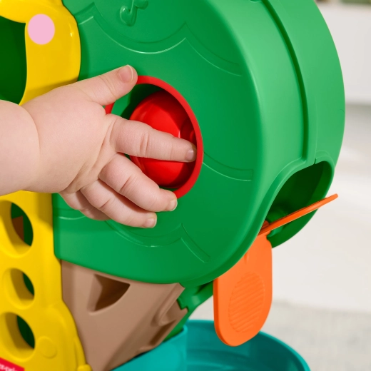 Grote knoppen en elementen voor kleine handjes