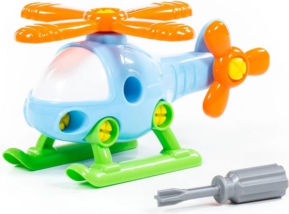 Didactische helikopter om te schroeven
