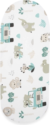 Katoenen hoeslaken voor kinderwagen NEW BABY Safari 35 × 75 cm