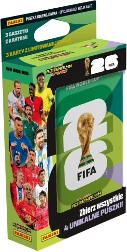 Verzamelkaarten PANINI FIFA World Cup 2026 – mini blik