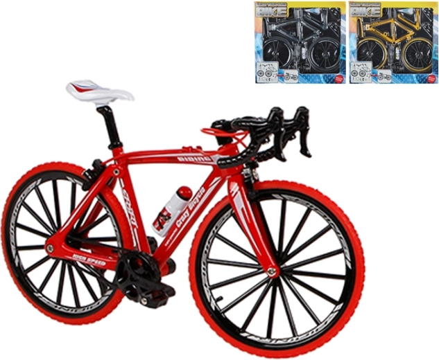 Metalen bouwset van een opvouwbare racefiets 19,5 cm - 1 stuk