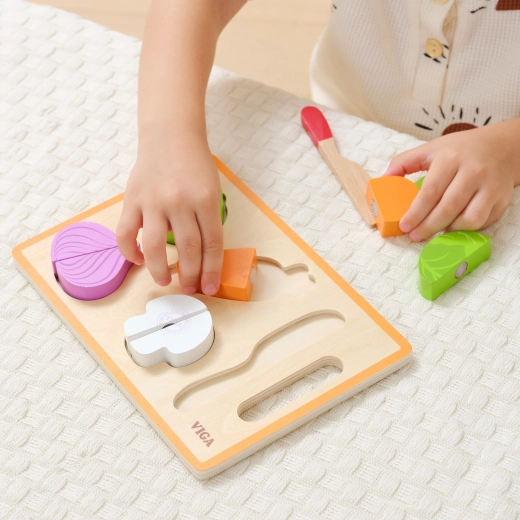Puzzelplank voor het juiste sorteren