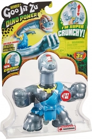 Heroes of Goo Jit Zu Dino Power figuur Braxor super crunchy