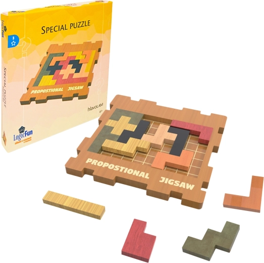 Houten puzzel Special Puzzle – logische breinbreker voor kinderen en volwassenen