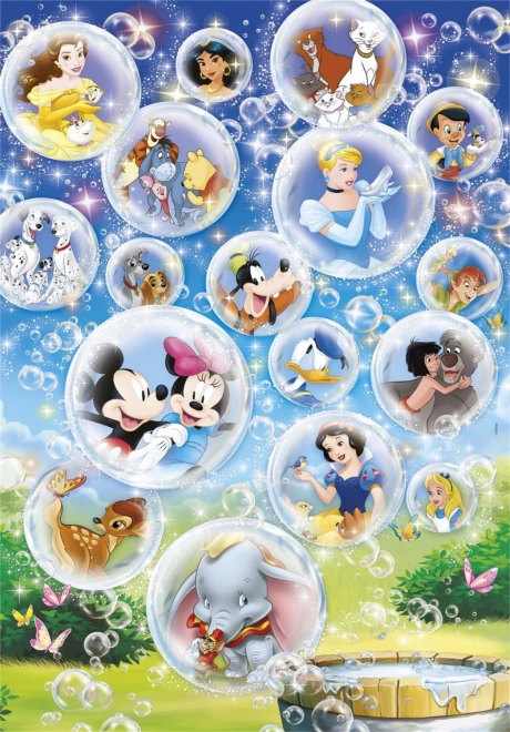 CLEMENTONI Puzzel Wereld van Disney 104 stukjes