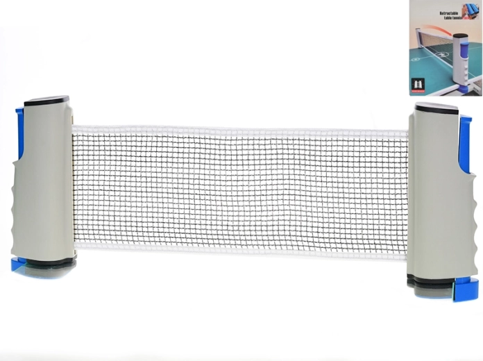 Tafeltennisnet met standaard, uittrekbaar tot 175 cm