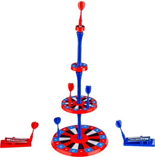 Twee spelvarianten: opgehangen bord of gemonteerd platform