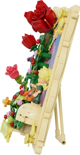 Decoratieve 3D-scène op standaard