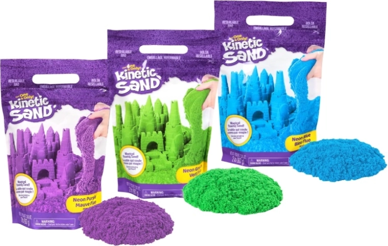 Spin Master Kinetic Sand Colour Sand – gekleurd kinetisch zand (assorti)