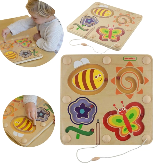 Masterkidz magnetisch doolhof insectenwereld