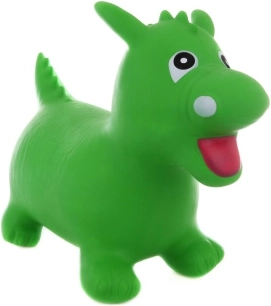 Hobbel-draak – groen opblaasbaar skippy speelgoed voor kinderen
