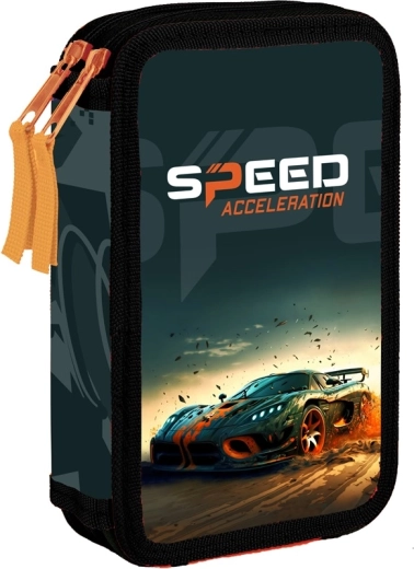 OXYBAG tweelaagse schooletui Auto