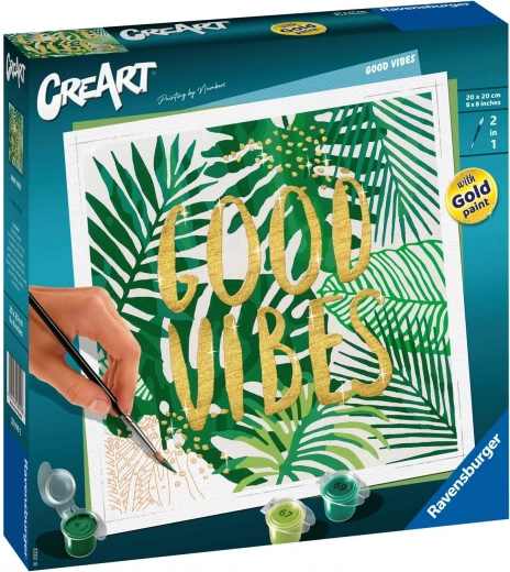 CreArt: Good Vibes – schilderen op nummer voor tieners