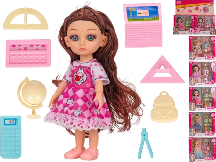 Pop met accessoires 15 cm