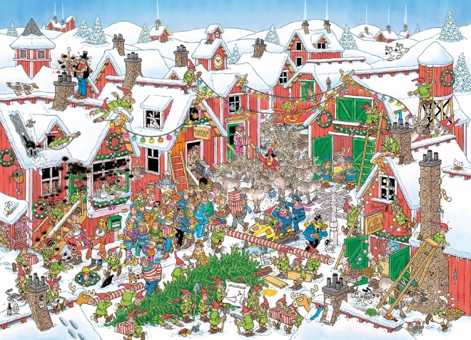 JUMBO Puzzel Santova Vesnička 5000 Stukken