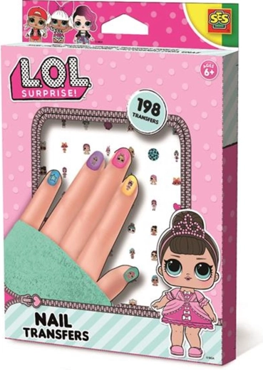 SES L.O.L. nagelstickers