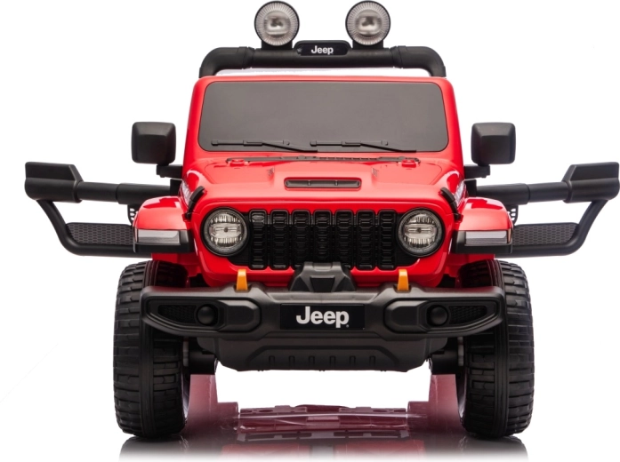 Kinder elektrische auto Jeep Wrangler Rubicon LIFT oranje