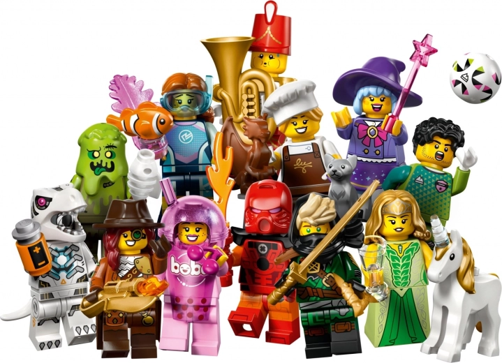 12 verzamelbare figuren om te ontdekken