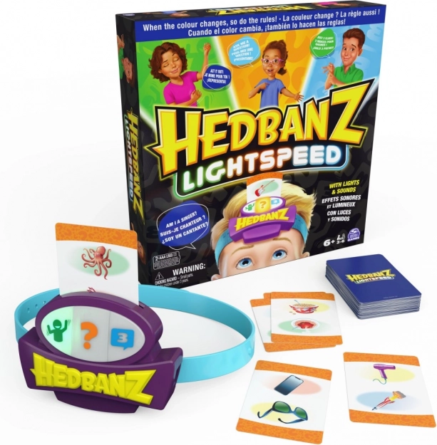 Gezelschapsspel Hedbanz Lightspeed