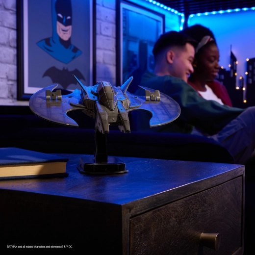 Iconische Batwing als gedetailleerd 3D‑model