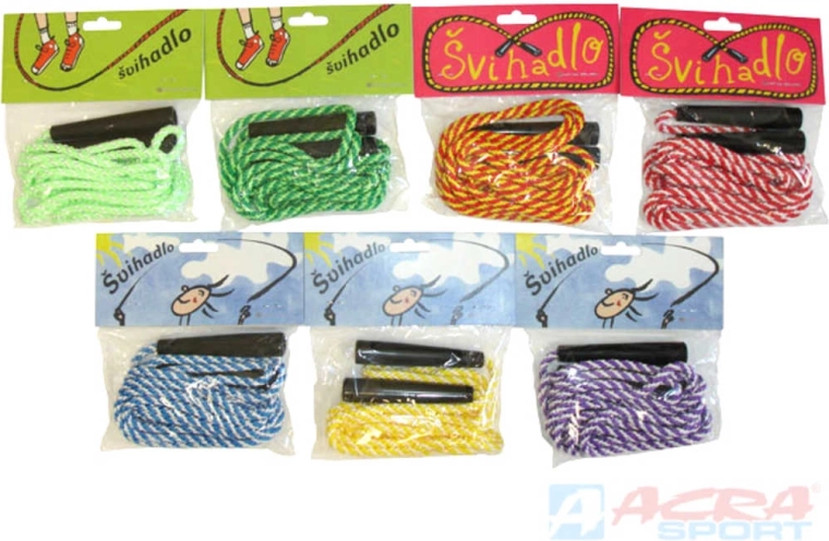 Acra springtouw 3 m effen – 1 stuk