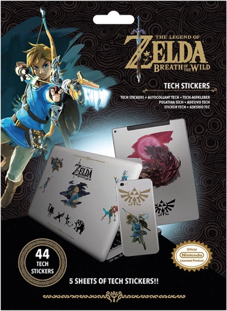Technische stickers met Zelda-motief
