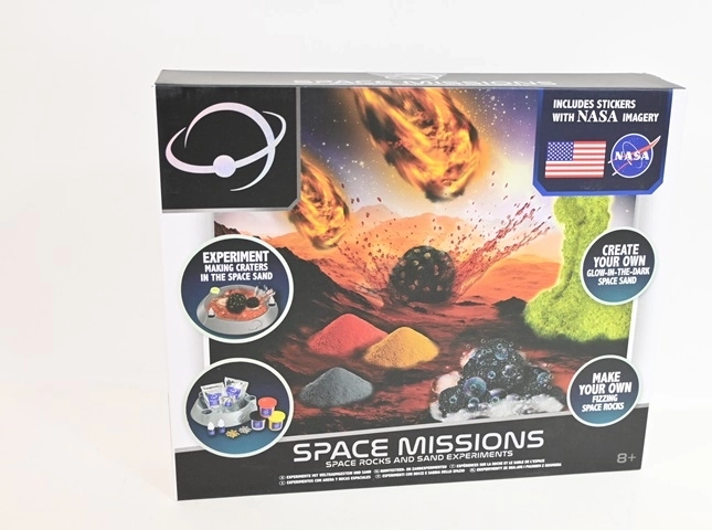 NASA kosmische steen en zand – creatieve experimenteerset